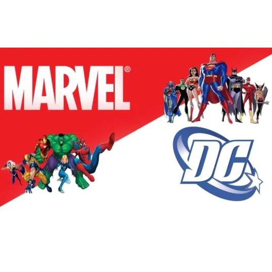 Sumérgete en el Universo de los Superhéroes: Marvel y DC